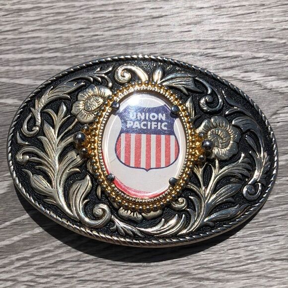 Union Pacific belt buckle